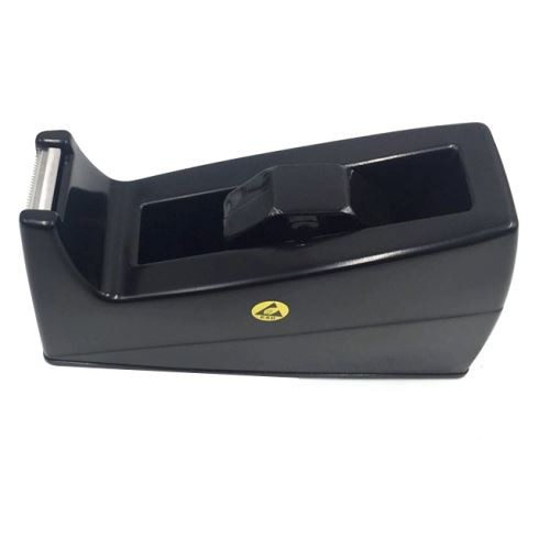 Juodas ESD darbalaukio juostos dozatorius